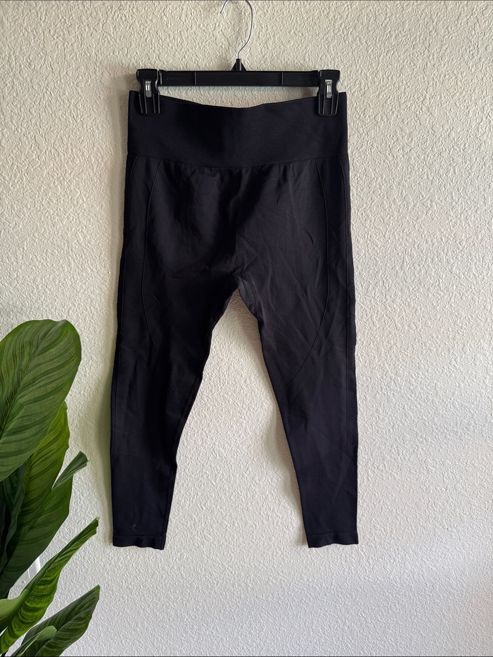 SHEIN Black High-Waist Leggings
